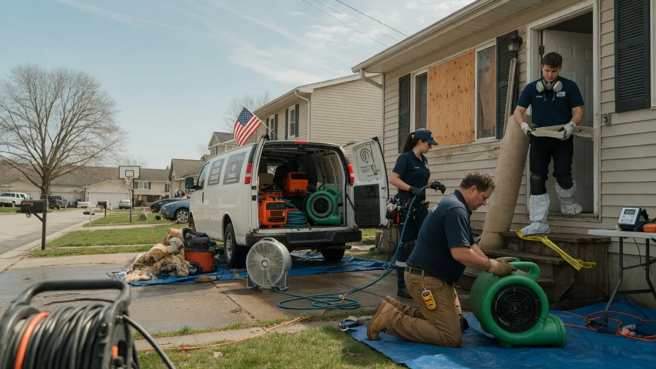 Water Damage Restoration in Clarksville, AR near me